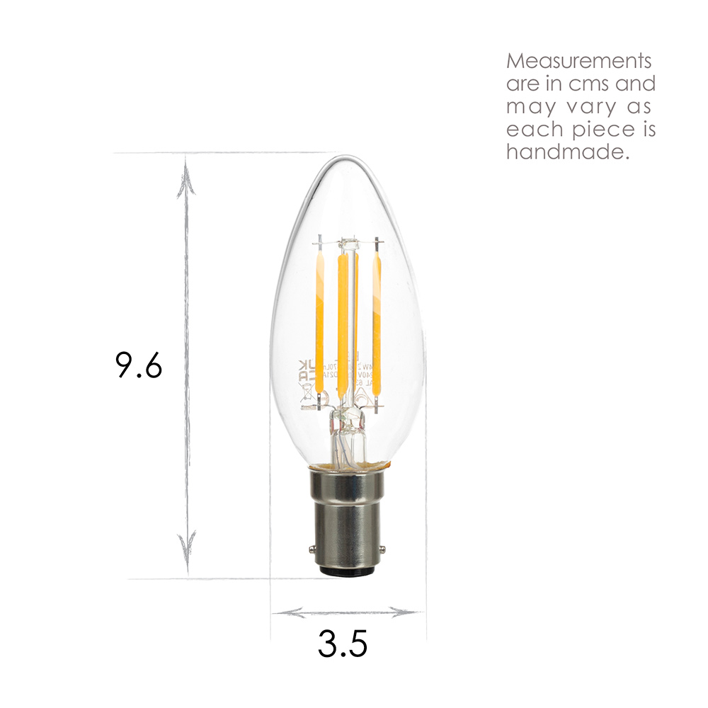 Led filament deals candle bulb e14