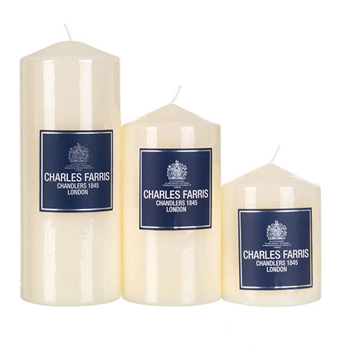 Charles Farris Pillar Candle 75 x 200