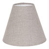 Empire Candle Clip Shade in Natural Waterford Linen