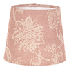 French Drum Candle Clip Shade in Dusky Pink Cavendish