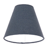 15cm Pendant Empire Shade in Indigo Blue Waterford Linen