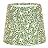 13cm French Drum Shade in Rich Green Spring Leaf