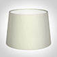 30cm Medium French Drum Shade in Pearl Faux Silk