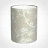 16cm Medium Cylinder Shade in White Isabelle