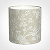 25cm Medium Cylinder Shade in White Isabelle