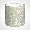 30cm Medium Cylinder Shade in White Isabelle