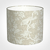 35cm Medium Cylinder Shade in White Isabelle