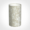 15cm Narrow Cylinder Shade in White Isabelle