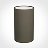 15cm Narrow Cylinder Shade in Bark Satin