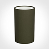 15cm Narrow Cylinder Shade in Laurel Satin