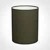 20cm Narrow Cylinder Shade in Laurel Satin