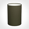 25cm Narrow Cylinder Shade in Laurel Satin