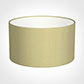 25cm Wide Cylinder Shade in Wheat Faux Silk