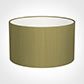 50cm Wide Cylinder Shade in Antique Gold Silk