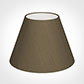 25cm Empire Shade in Bronze Faux Silk