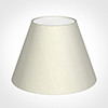 35cm Empire Shade in Pearl Faux Silk