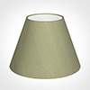 35cm Empire Shade in Pale Green Faux Silk