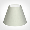 35cm Empire Shade in Soft Grey Faux Silk