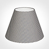 35cm Empire Shade in Grey Gingham