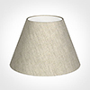 40cm Empire Shade in Natural Isabelle Linen -Lamp Base Only