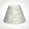 45cm Empire Shade in White Isabelle