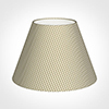 45cm Empire Shade in Natural Longford Gingham