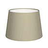 25cm Medium French Drum Shade in Pale Smoke Satin