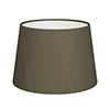 25cm Medium French Drum Shade in Bronze BrownSilk