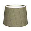 30cm Medium French Drum in Talisker Check Lovat Wool