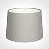 40cm Medium French Drum Shade in Soft Grey Waterford Linen