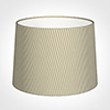 45cm Medium French Drum Shade in Natural Longford Gingham