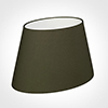 30cm Sloped Oval Shade in Laurel Satin