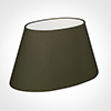 45cm Sloped Oval Shade in Laurel Satin