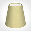 Tapered Candle Shade in Wheat Faux Silk