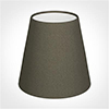 Tapered Candle Shade in Bark Satin