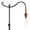 Nayland Adjustable Reading Lamp in Bronze Metallic