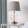 Putney Table Lamp in Antiqued Brass