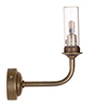 Keats Bathroom Light Fitting in Antiqued Brass