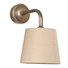 Keats Bathroom Light Fitting in Antiqued Brass