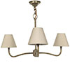 Carrick Pendant Light in Antiqued Brass