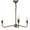 Carrick Pendant Light in Antiqued Brass