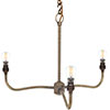 Carrick Pendant Light in Antiqued Brass