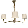 Carrick Pendant Light in Antiqued Brass