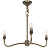 Carrick Pendant Light in Antiqued Brass