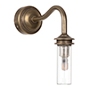 Byron Bathroom Light Fitting in Antiqued Brass