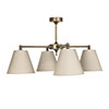 Conway Pendant Fitting in Antiqued Brass