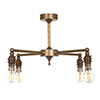 Conway Pendant Fitting in Antiqued Brass