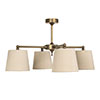 Conway Pendant Fitting in Antiqued Brass