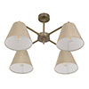 Conway Pendant Fitting in Antiqued Brass