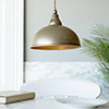 Butler Pendant Light in Antiqued Brass